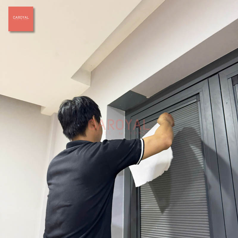 Thi công vải dán tường cho chung cư cao cấp khu vực AEON Tân Phú TPHCM