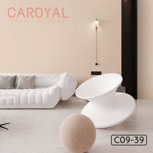 Vải Dán Tường Màu Anh Đào Nhạt Caroyal C09-39