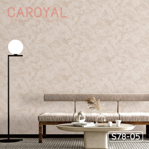 Vải Dán Tường Màu Phô Mai Caroyal S78-05