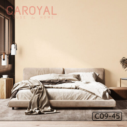 Vải Dán Tường Màu Xám Ghi Caroyal C09-45