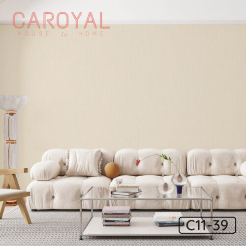 Vải dán tường Caroyal phong cách Bắc Âu C11-39