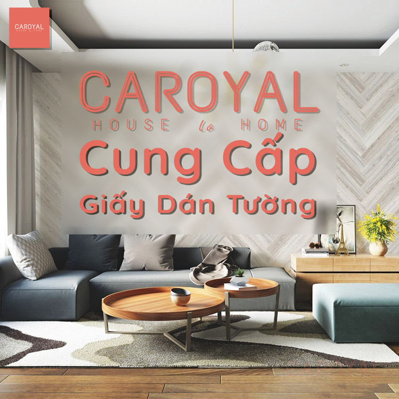 CAROYAL cung cấp giấy dán tường trọn gói