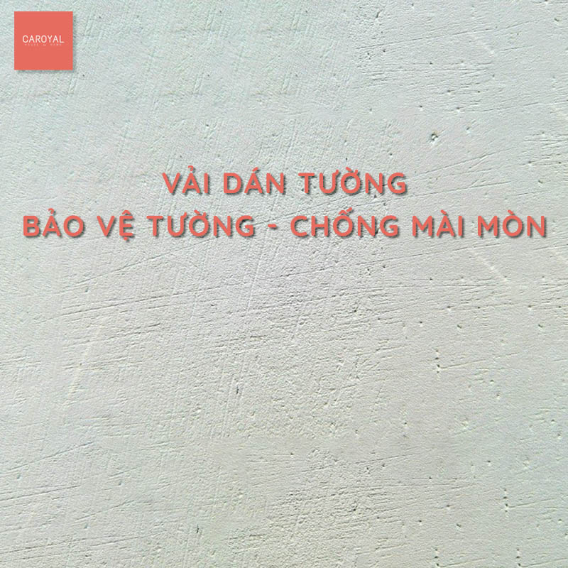 Vải dán tường bảo vệ tường, chống mài mòn - CAROYAL