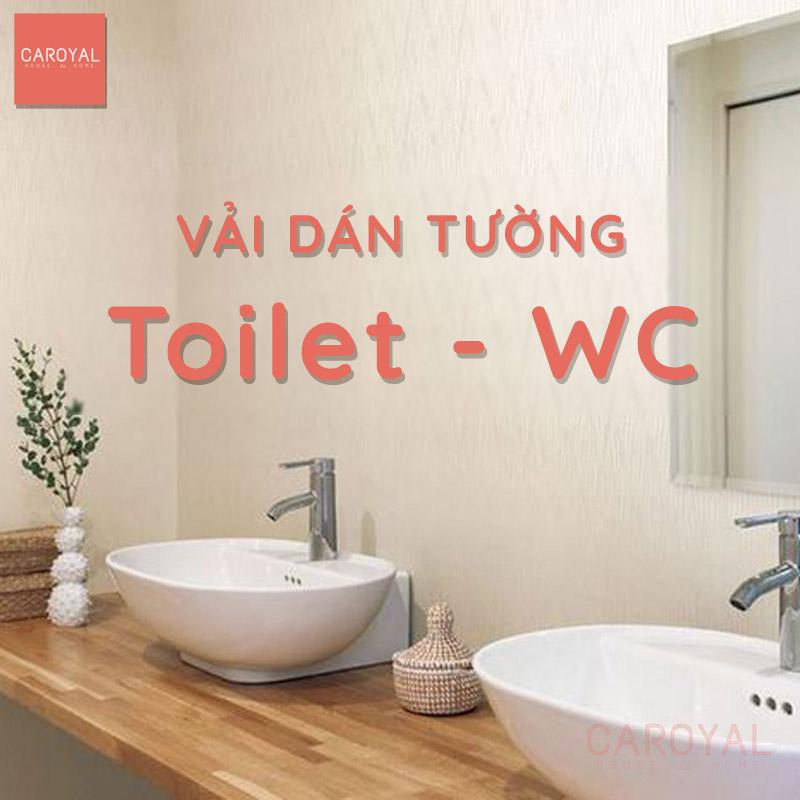 Vải dán tường cho Toilet - WC