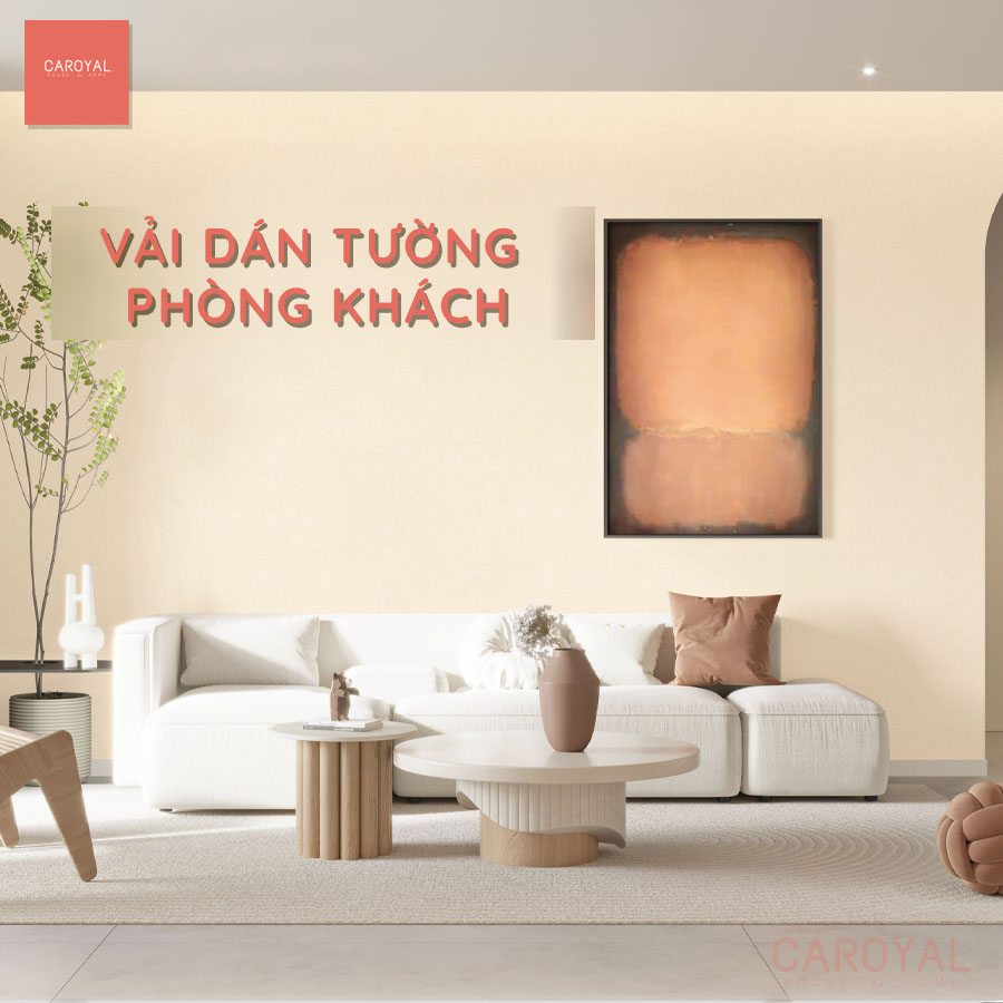 vai dan tuong phong khach