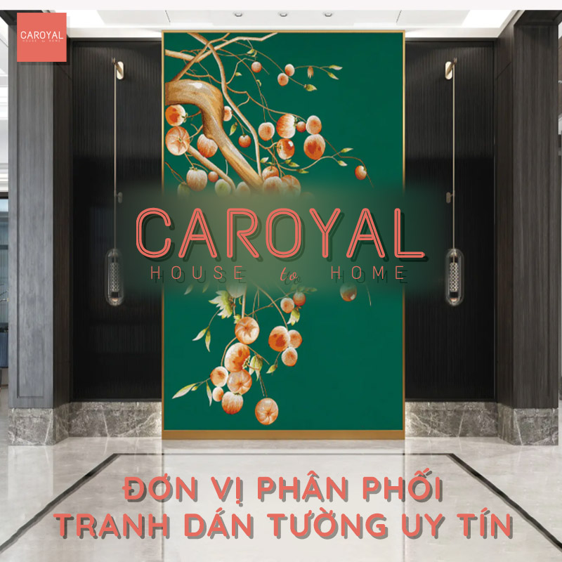 CAROYAL Việt Nam - Đơn vị phân phối tranh dán tường nhập khẩu uy tín