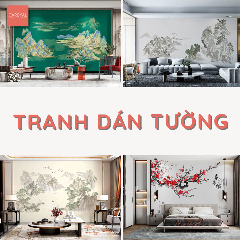 Tranh dán tường - Tổng hợp các thông tin về tranh dán tường