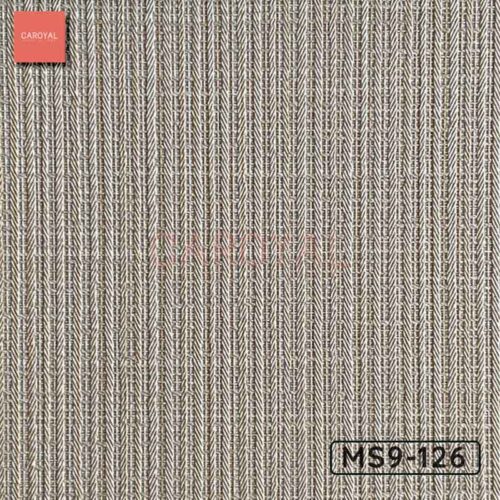 Vải dán tường Vinyl PVC đáy chữ thập CAROYAL MS9-126