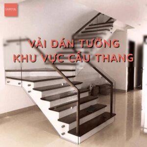 Các Mẫu Vải Dán Tường Cầu Thang Đẹp, Sang Trọng