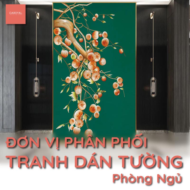 Đơn vị phân phối tranh dán tường phòng ngủ uy tín