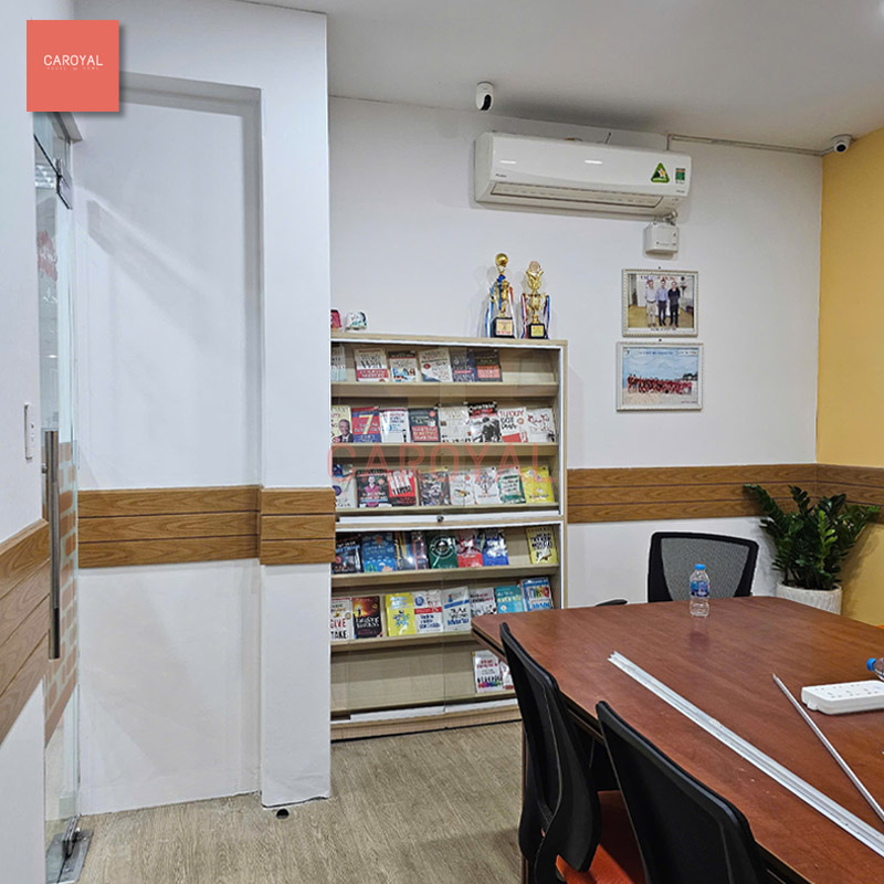 Dự án thi công vải dán tường CAROYAL cho văn phòng công ty quận Bình Thạnh Dự án thi công vải dán tường CAROYAL cho văn phòng công ty quận Bình Thạnh