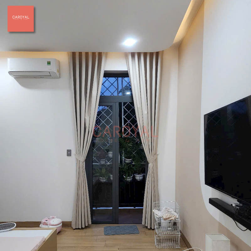 Dự án vải dán tường nhà phố tại Thủ Dầu Một Bình Dương