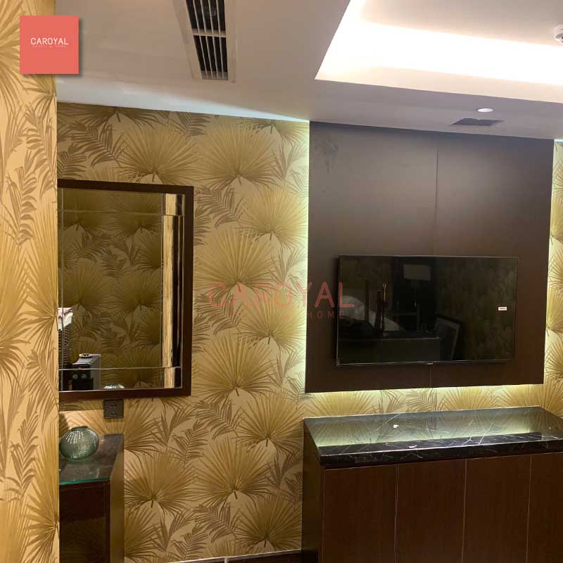 Dự án dán tường khách sạn tại Hà Nội