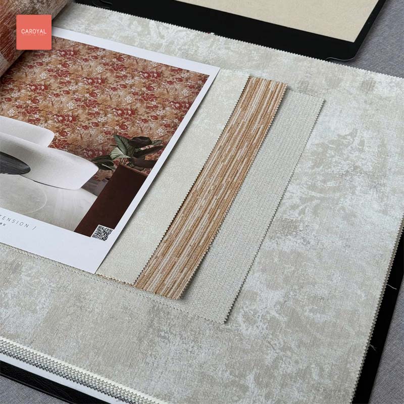 Quyển mẫu vải dán tường hàng order đặt trước thương hiệu CAROYAL mẫu 1000 Quyển mẫu vải dán tường hàng order đặt trước thương hiệu CAROYAL mẫu 1000
