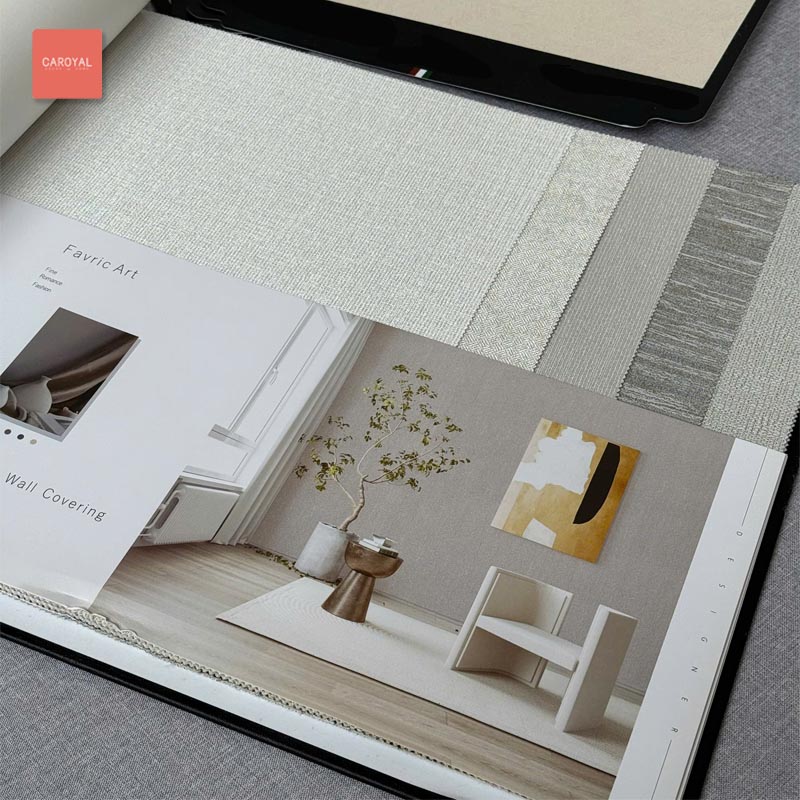 Quyển mẫu vải dán tường hàng order đặt trước thương hiệu CAROYAL mẫu 891 Quyển mẫu vải dán tường hàng order đặt trước thương hiệu CAROYAL mẫu 891