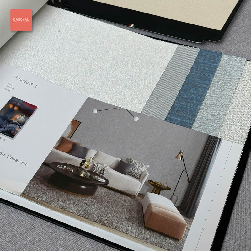 Quyển mẫu vải dán tường hàng order đặt trước thương hiệu CAROYAL mẫu 891 Quyển mẫu vải dán tường hàng order đặt trước thương hiệu CAROYAL mẫu 891