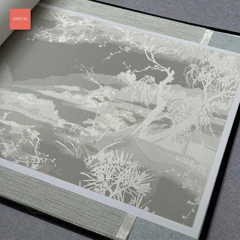 Quyển mẫu vải dán tường hàng order đặt trước thương hiệu CAROYAL mẫu 945 Quyển mẫu vải dán tường hàng order đặt trước thương hiệu CAROYAL mẫu 945