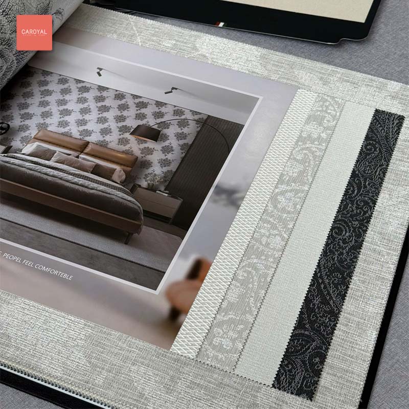 Quyển mẫu vải dán tường hàng order đặt trước thương hiệu CAROYAL mẫu 947 Quyển mẫu vải dán tường hàng order đặt trước thương hiệu CAROYAL mẫu 947