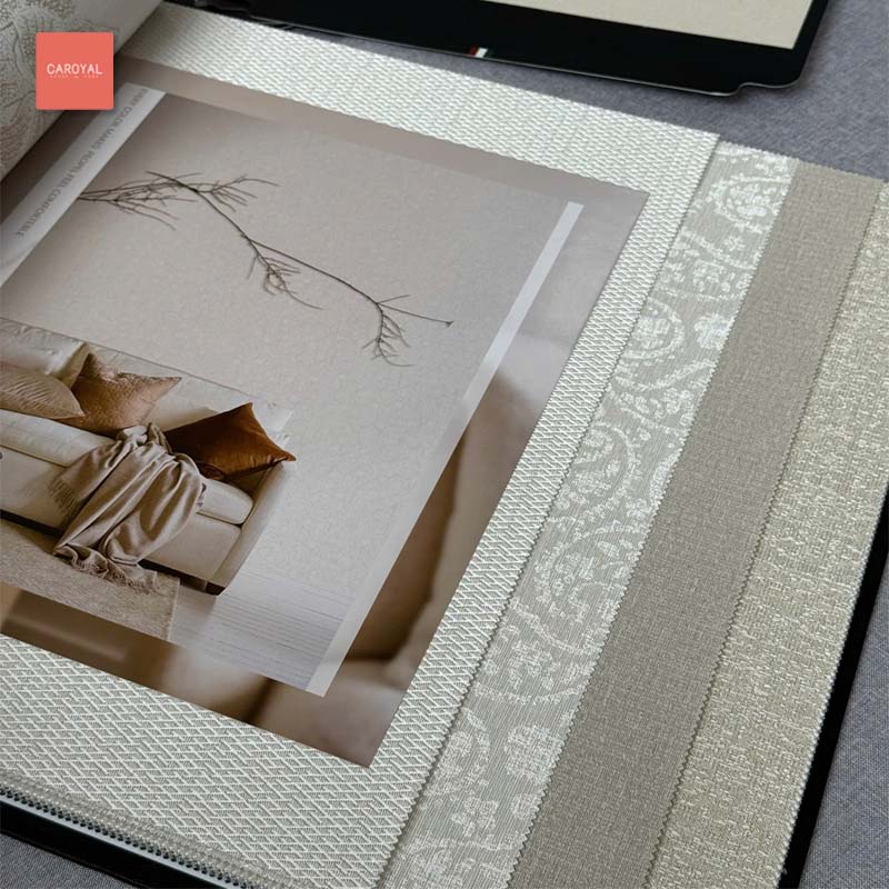 Quyển mẫu vải dán tường hàng order đặt trước thương hiệu CAROYAL mẫu 947 Quyển mẫu vải dán tường hàng order đặt trước thương hiệu CAROYAL mẫu 947