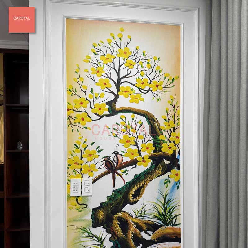 Vải dán tường in UV C11-03 cho nhà phố tại Vạn Phúc City - CAROYAL