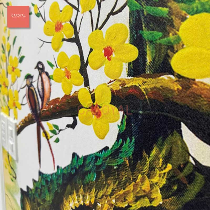 Vải dán tường in UV C11-03 cho nhà phố tại Vạn Phúc City - CAROYAL