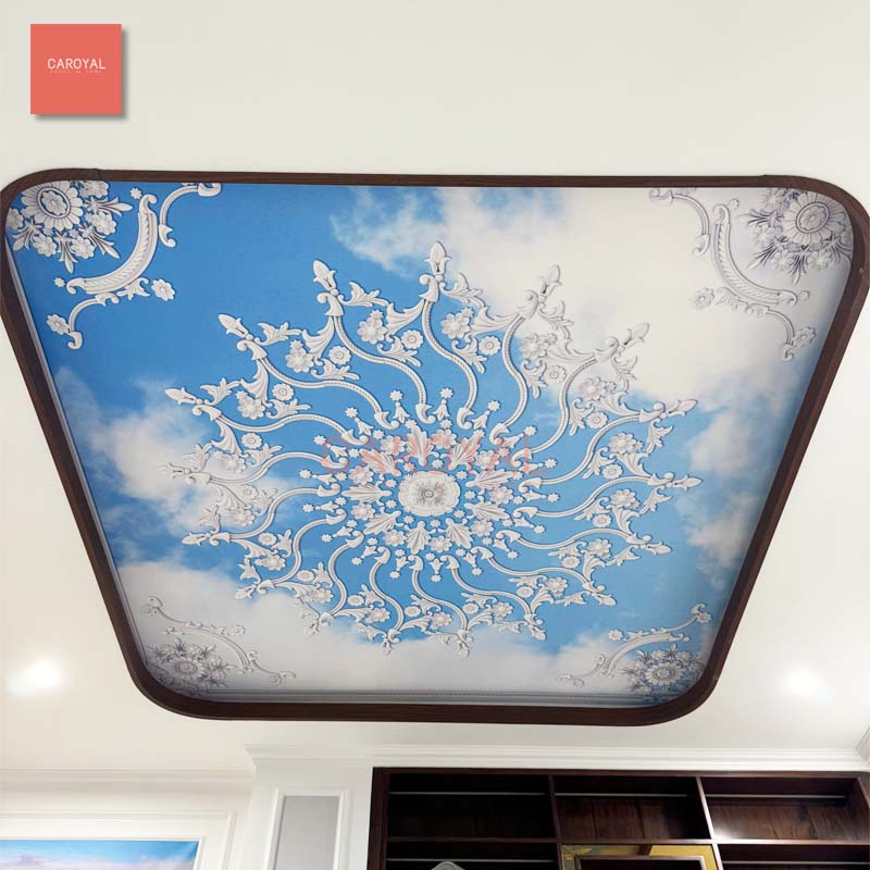 Vải dán tường in UV C11-03 cho nhà phố tại Vạn Phúc City - CAROYAL