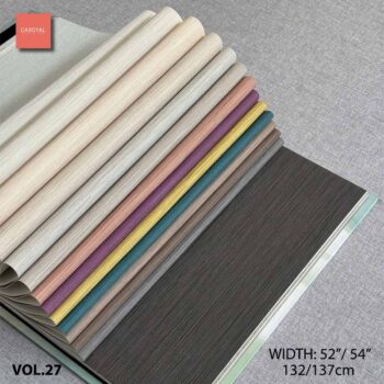 Quyển Mẫu Vải Dán Tường Vinyl PVC VOL-27 hàng đặt trước