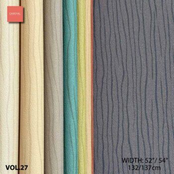 Quyển Mẫu Vải Dán Tường Vinyl PVC VOL-27 hàng đặt trước