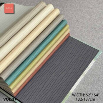 Quyển Mẫu Vải Dán Tường Vinyl PVC VOL-27 hàng đặt trước
