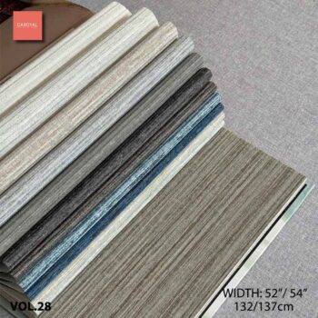 Quyển Mẫu Vải Dán Tường Vinyl PVC VOL-28 hàng đặt trước