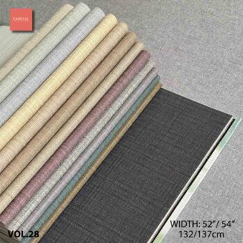 Quyển Mẫu Vải Dán Tường Vinyl PVC VOL-28 hàng đặt trước