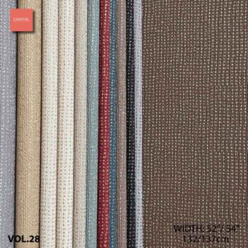 Quyển Mẫu Vải Dán Tường Vinyl PVC VOL-28 hàng đặt trước