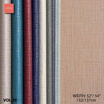 Quyển Mẫu Catalogue Vải Dán Tường Vinyl PVC VOL-29 hàng đặt trước