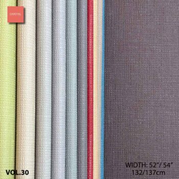Quyển Mẫu Catalogue Vải Dán Tường Vinyl PVC VOL-30 hàng đặt trước