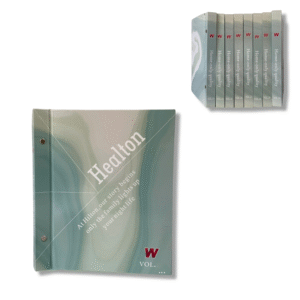 Quyển mẫu Catalogue vải dán tường Vinyl PVC CAROYAL