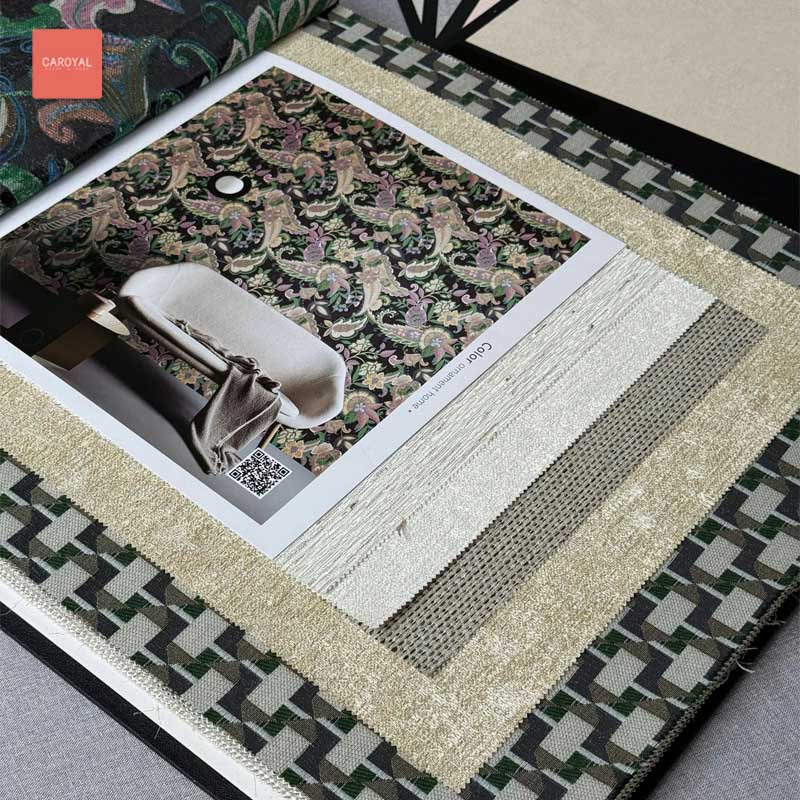 Quyển mẫu Catalogue vải dán tường hàng order đặt trước thương hiệu CAROYAL mẫu 1008 Quyển mẫu Catalogue vải dán tường hàng order đặt trước thương hiệu CAROYAL mẫu 1008
