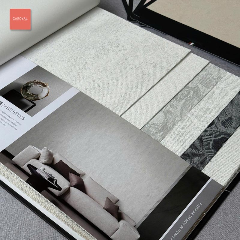 Quyển mẫu Catalogue vải dán tường hàng order đặt trước thương hiệu CAROYAL mẫu 1010 Quyển mẫu Catalogue vải dán tường hàng order đặt trước thương hiệu CAROYAL mẫu 1010