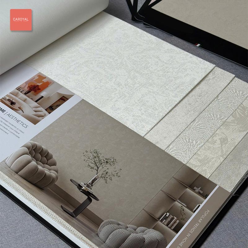 Quyển mẫu Catalogue vải dán tường hàng order đặt trước thương hiệu CAROYAL mẫu 1010 Quyển mẫu Catalogue vải dán tường hàng order đặt trước thương hiệu CAROYAL mẫu 1010