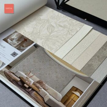 Vải Dán Tường Hàng Đặt Trước (ORDER) - Quyển Mẫu 1010 Quyển mẫu Catalogue vải dán tường hàng order đặt trước thương hiệu CAROYAL mẫu 1010