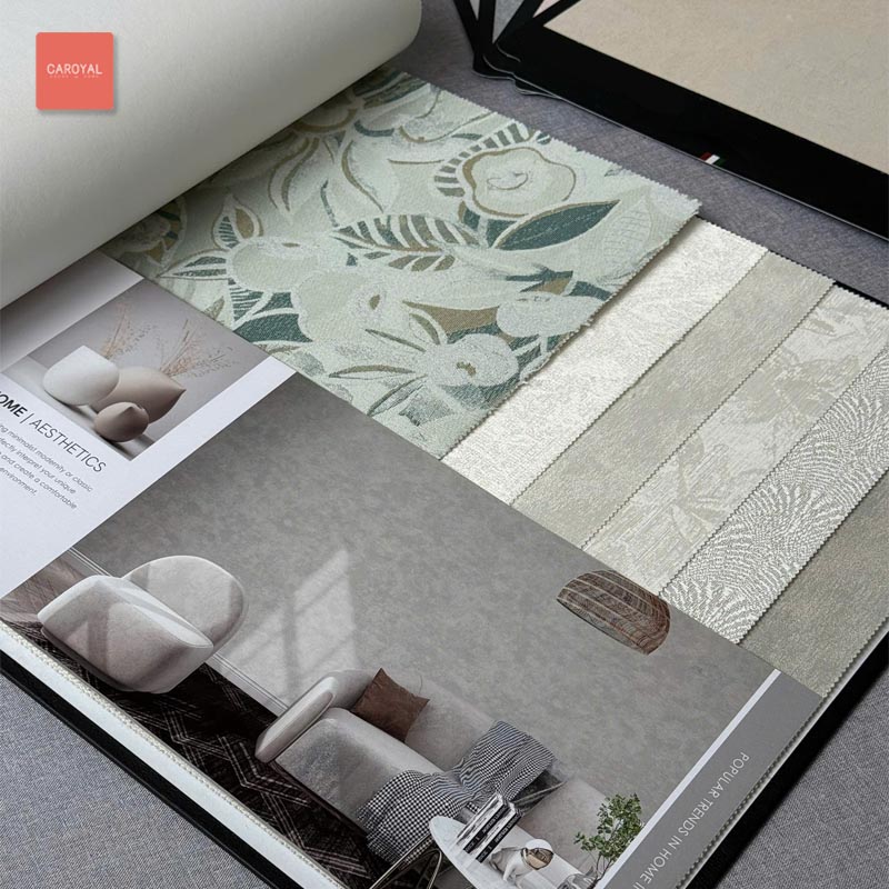 Quyển mẫu Catalogue vải dán tường hàng order đặt trước thương hiệu CAROYAL mẫu 1010 Quyển mẫu Catalogue vải dán tường hàng order đặt trước thương hiệu CAROYAL mẫu 1010