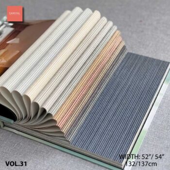 Quyển Mẫu Catalogue Vải Dán Tường Vinyl PVC VOL-31 hàng đặt trước