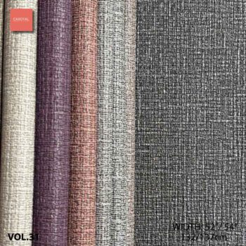 Quyển Mẫu Catalogue Vải Dán Tường Vinyl PVC VOL-31 hàng đặt trước