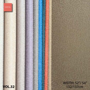 Quyển Mẫu Catalogue Vải Dán Tường Vinyl PVC VOL-32 hàng đặt trước