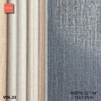 Quyển Mẫu Catalogue Vải Dán Tường Vinyl PVC VOL-32 hàng đặt trước