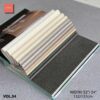 Quyển Mẫu Catalogue Vải Dán Tường Vinyl PVC VOL-34 hàng đặt trước