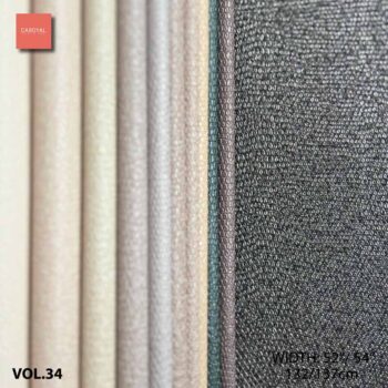 Quyển Mẫu Catalogue Vải Dán Tường Vinyl PVC VOL-34 hàng đặt trước