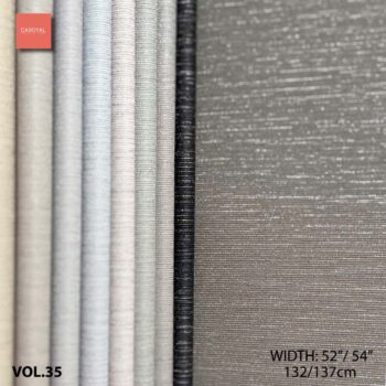 Quyển Mẫu Catalogue Vải Dán Tường Vinyl PVC VOL-35 hàng đặt trước