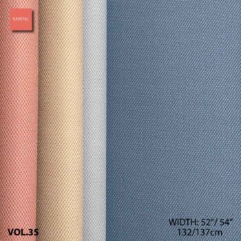 Quyển Mẫu Catalogue Vải Dán Tường Vinyl PVC VOL-35 hàng đặt trước