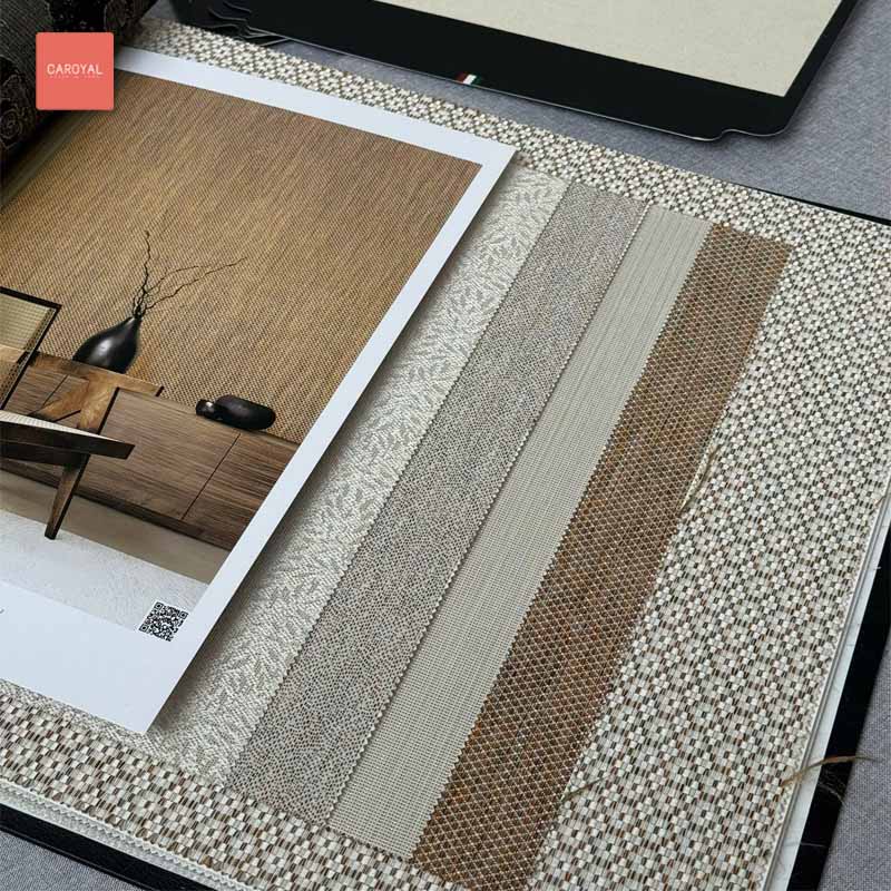 Quyển mẫu vải dán tường hàng order đặt trước thương hiệu CAROYAL mẫu 1001 Quyển mẫu vải dán tường hàng order đặt trước thương hiệu CAROYAL mẫu 1001