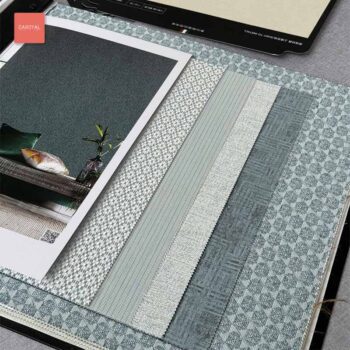 Quyển mẫu vải dán tường hàng order đặt trước thương hiệu CAROYAL mẫu 1001